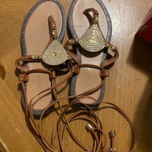 Summer lace up Sandals